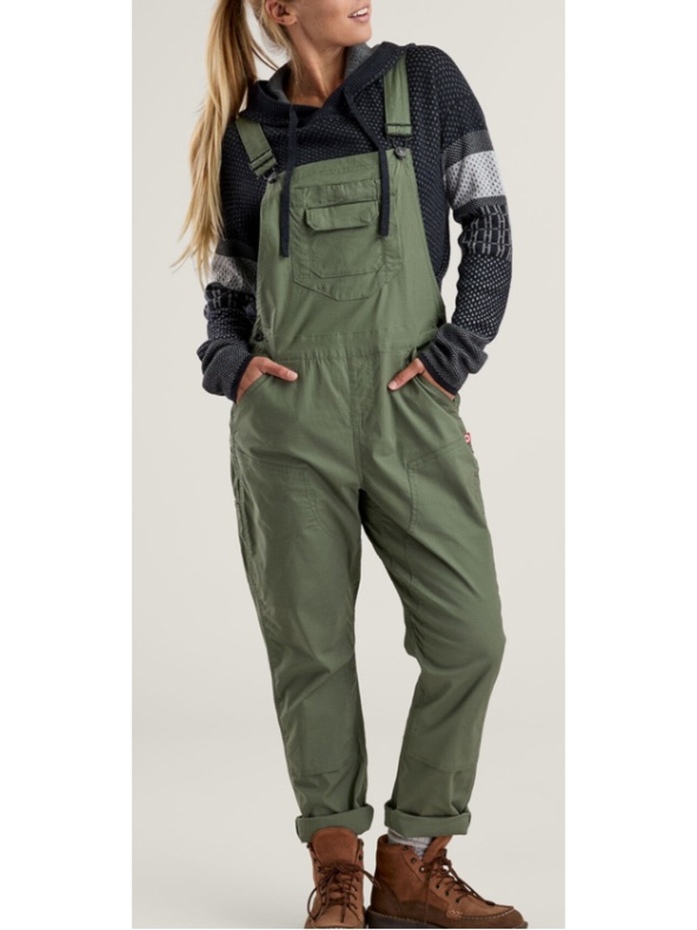 Dovetail Workwear Freshley Green Women’s Utility Overalls